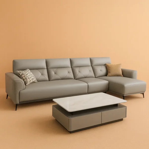 Sofa góc L nhập khẩu Adora Classic